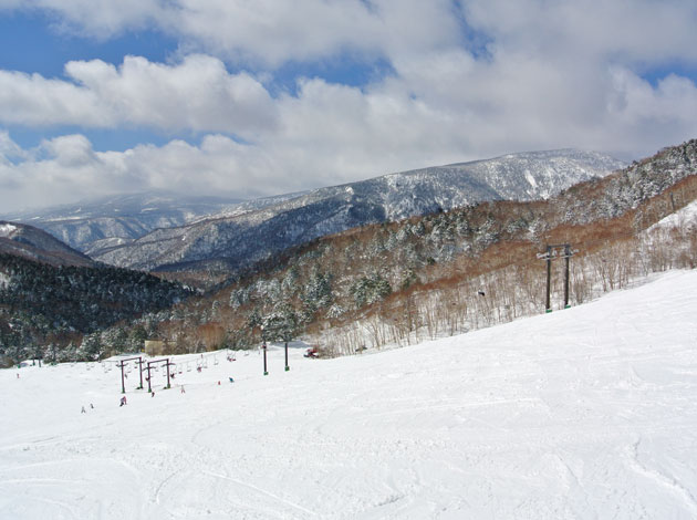 万座温泉スキー場コース