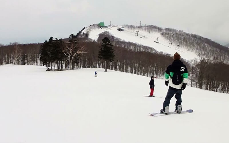 蔵王温泉スキー場　スノーボード