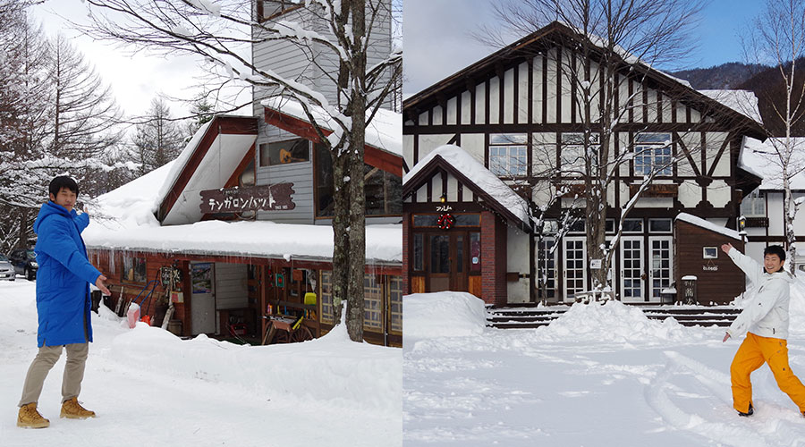 スキー場ごとに選べるホテルが満載