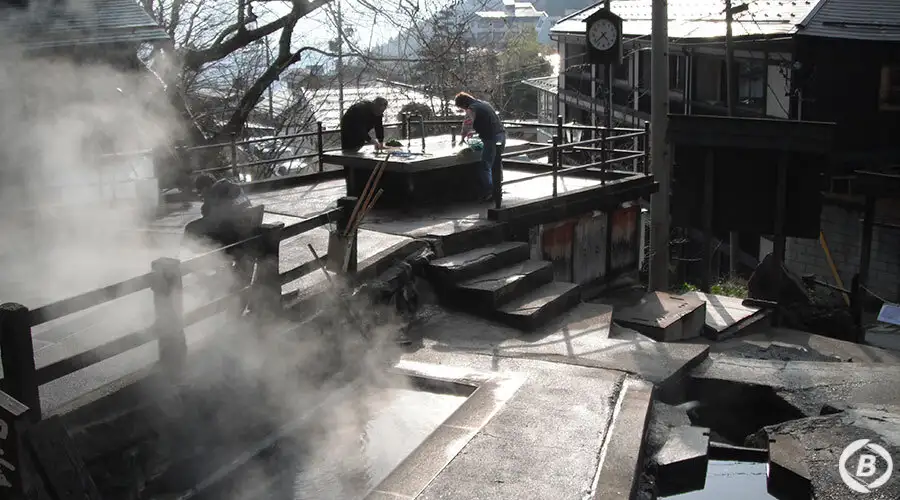 野沢温泉麻釜