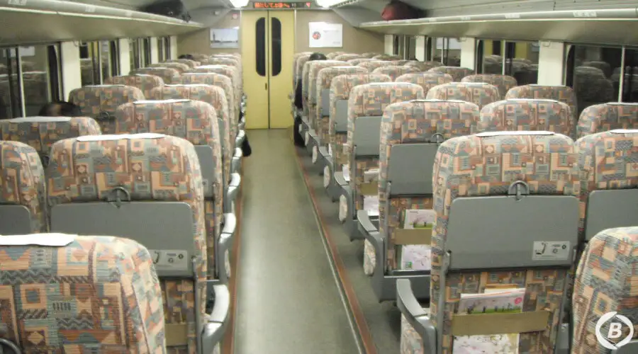 新幹線車内