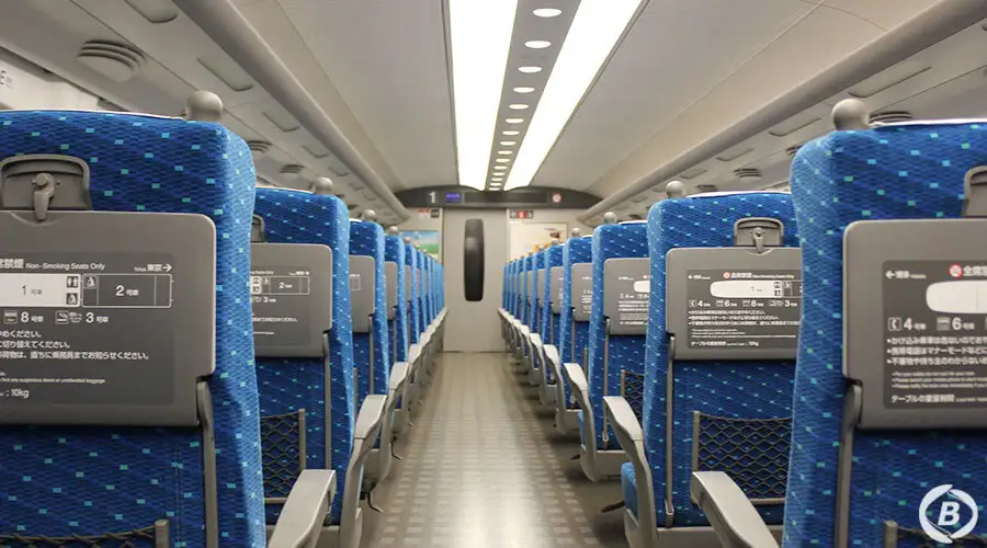 新幹線車内