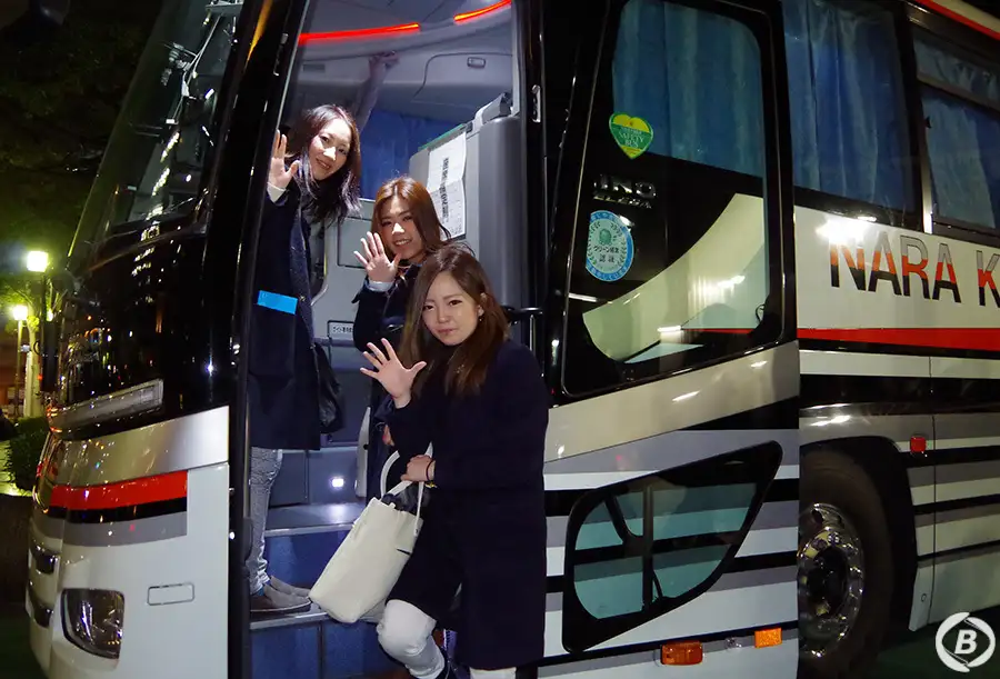 バス乗車