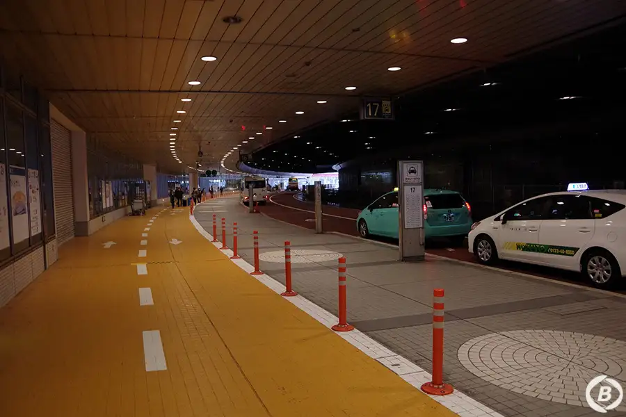 リゾートライナー乗車場所
