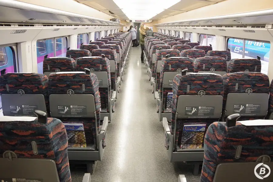 新幹線車内