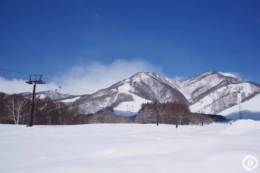 緩斜面が多栂池高原