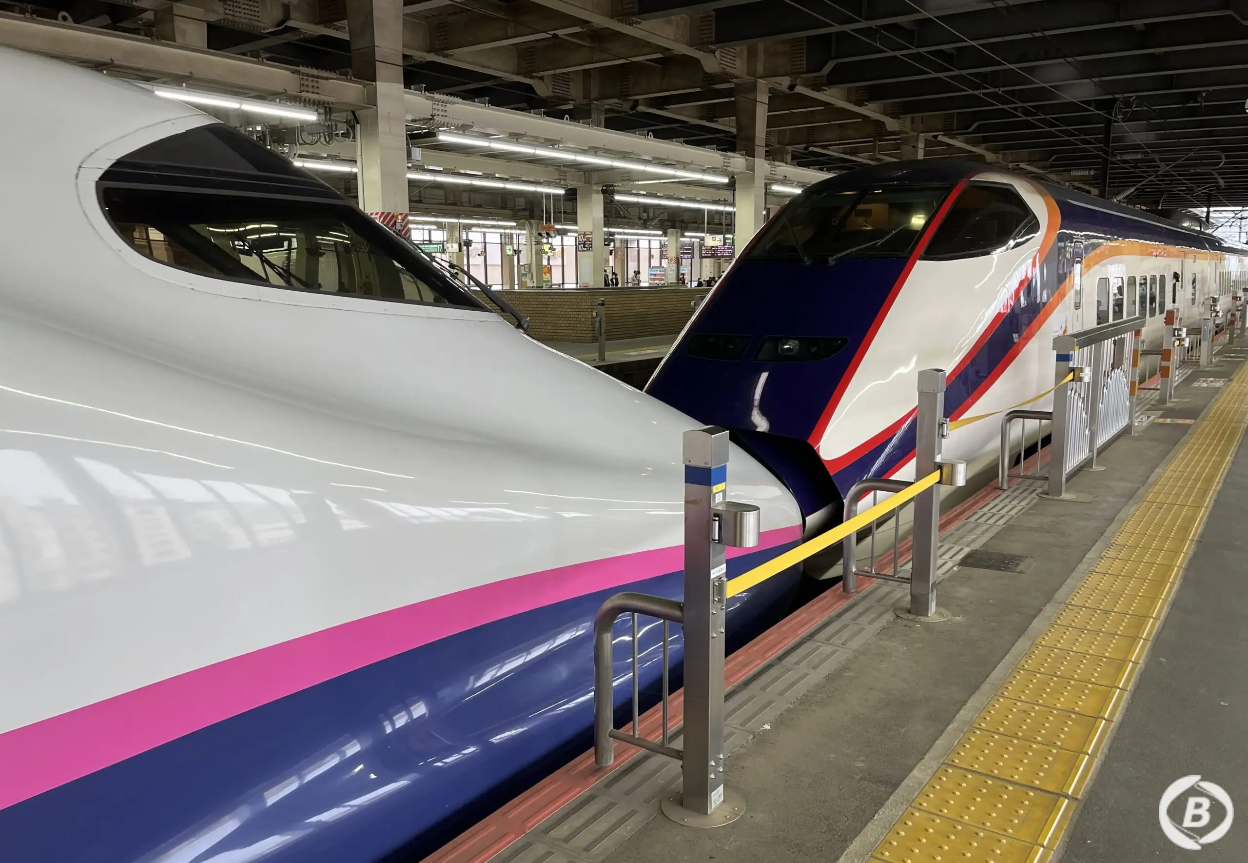 東北新幹線と山形新幹線
