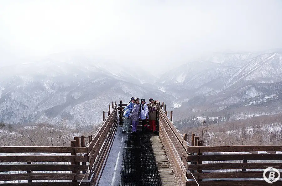 絶景のスキー場(イメージ)