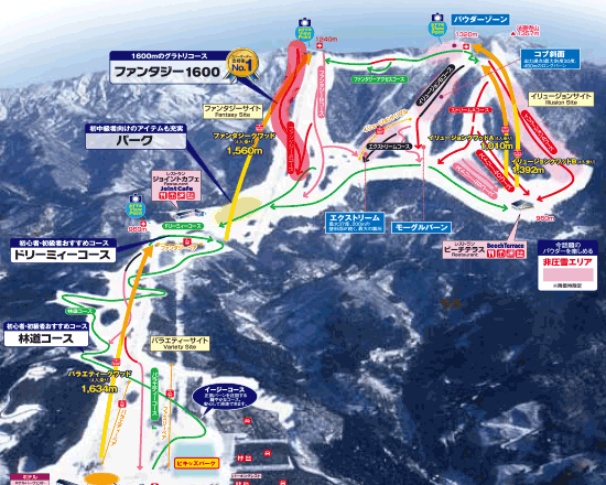 スキージャム勝山 | スキーツアー＆スノボツアー・旅行ならビーウェーブ
