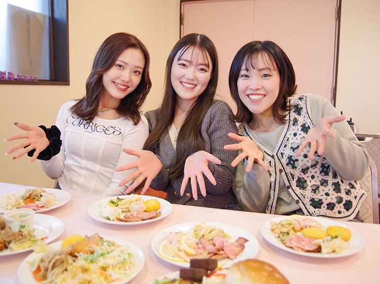 ホテルタガワの夕食バイキング