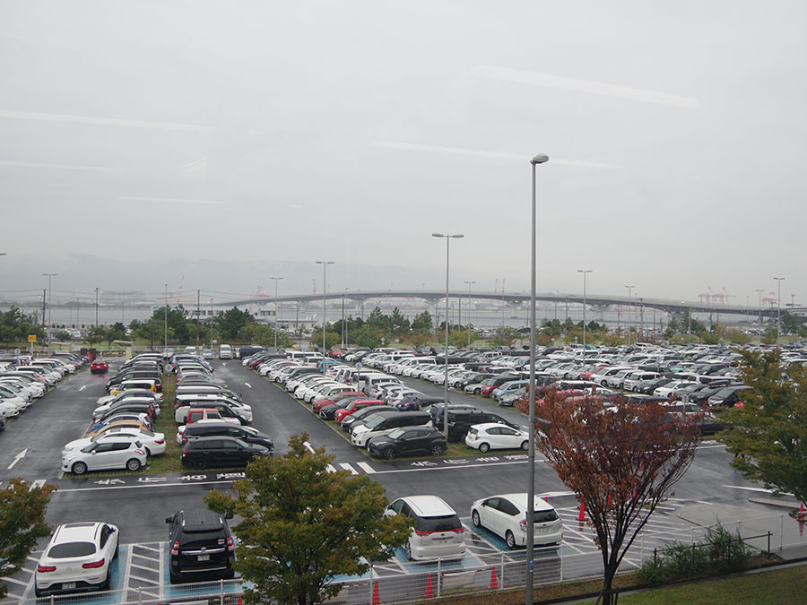 神戸空港の駐車場