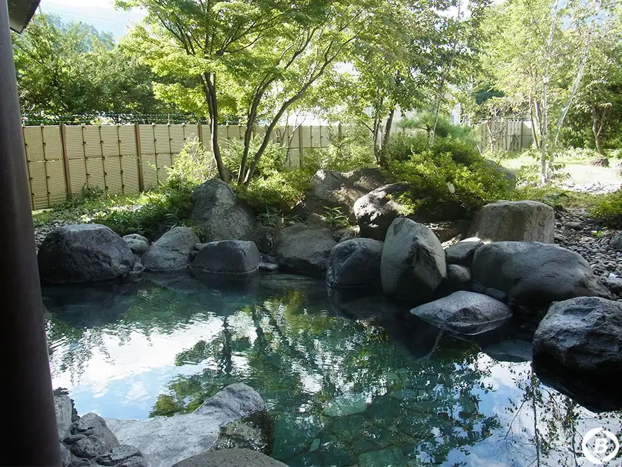 黒部ビューホテルの庭園露天風呂