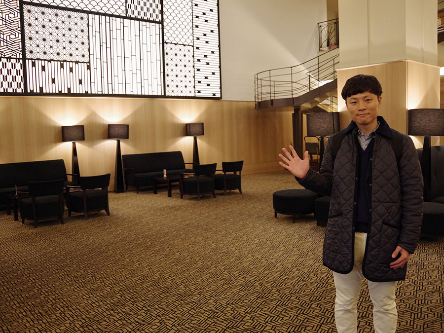 ホテルサンルートニュー札幌のロビー 