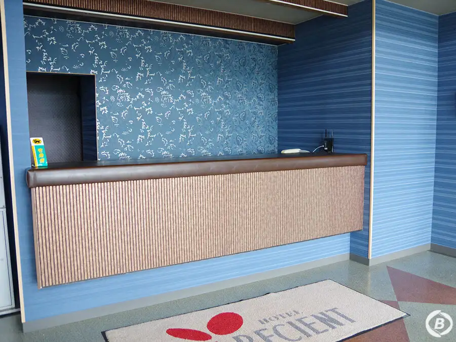 ホテルレシェントのフロント