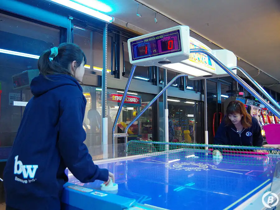 ホテル サンプラザ栂池のゲームコーナー