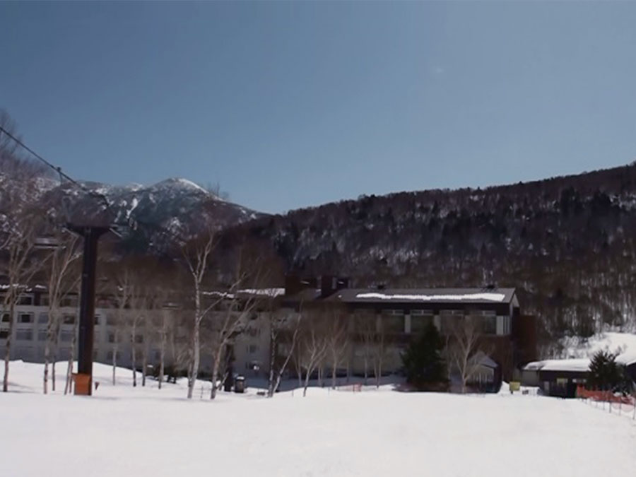 焼額山スキー場のゲレンデ