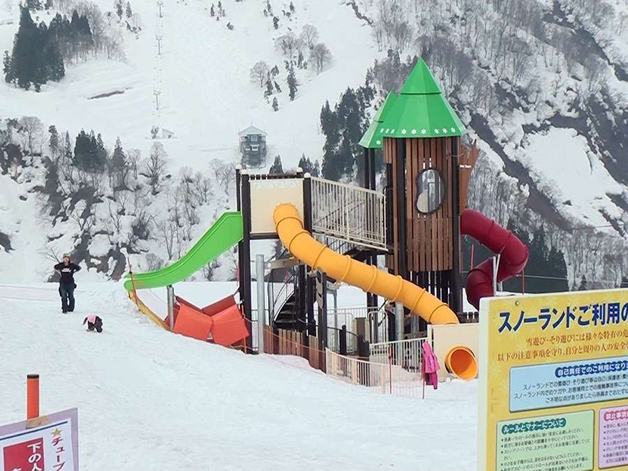 湯沢高原スキー場のキッズパーク