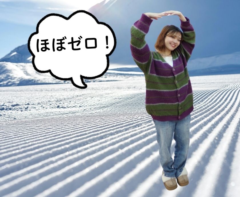 ゼロのポーズをとる